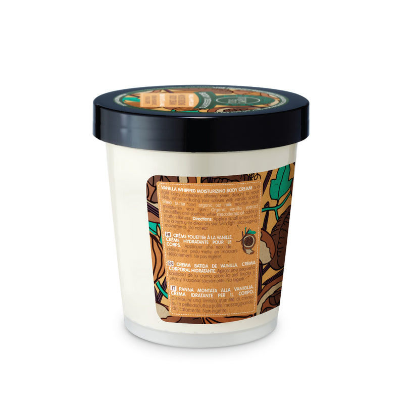 Organic Shop Body Desserts crema corpo idratante panna mantota alla vaniglia, 450 ml