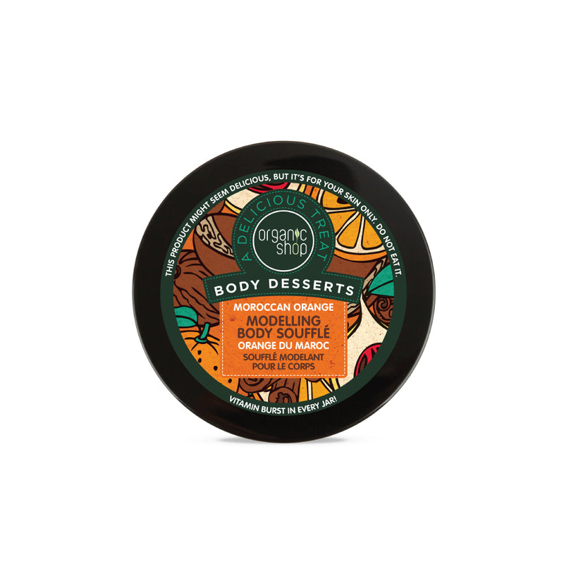 Organic Shop Body Desserts soufflé rimodellante arancia del Marocco, 450 ml