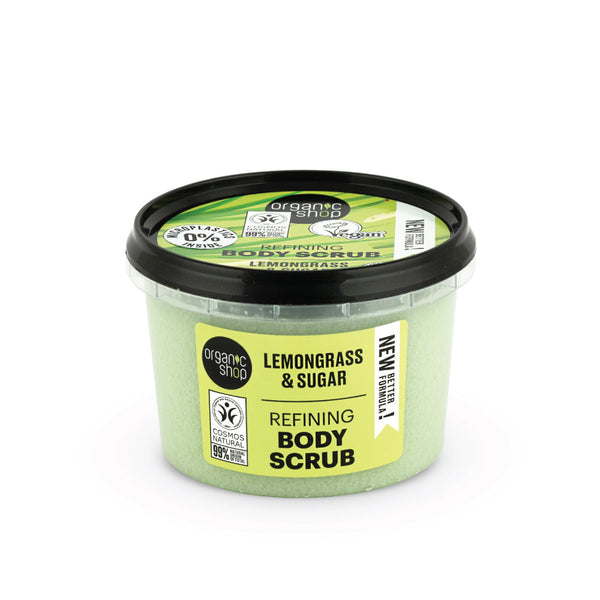 Organic Shop scrub corpo uniformante citronella, 250 ml