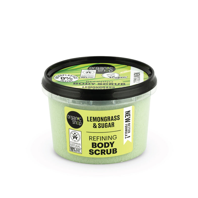 Organic Shop scrub corpo uniformante citronella, 250 ml