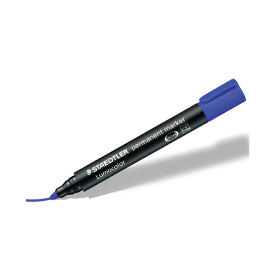 Pennarello marker LUMOCOLOR blu