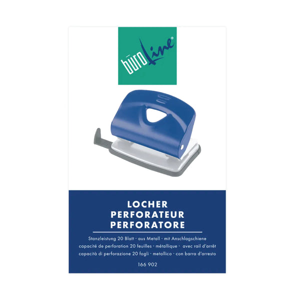 Perforatore Büroline blu