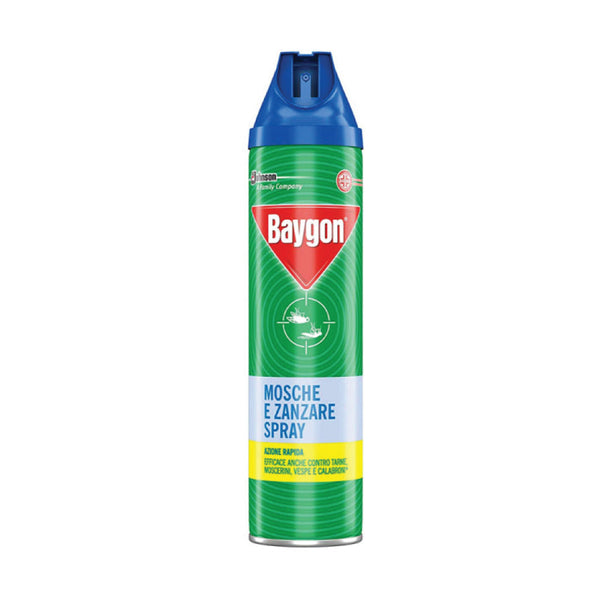 BAYGON mosche e zanzare spray 400ml Blu